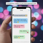 Compliment replies to you have beautiful eyes