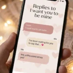 Replies to I want you to be mine