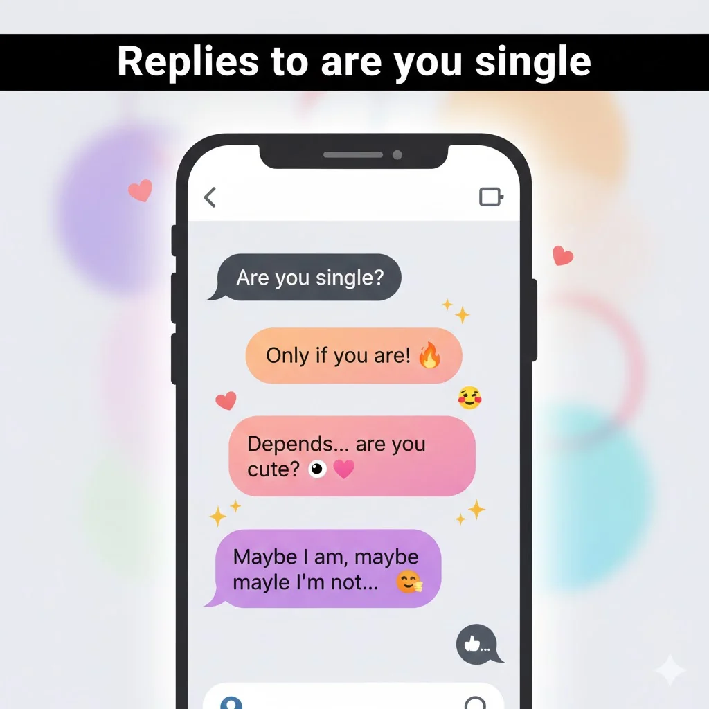 Replies to are you single