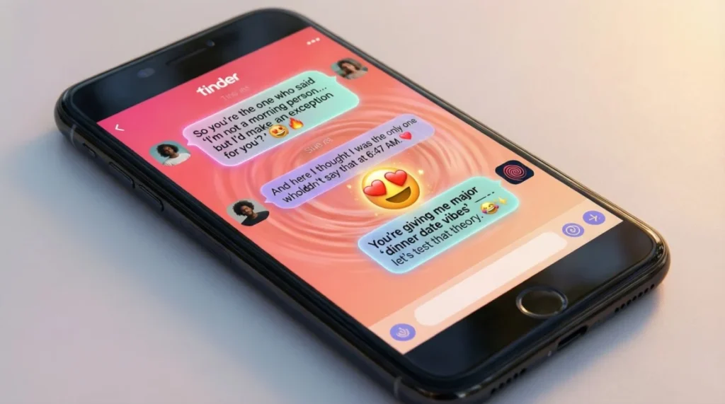 Replies to why are you on Tinder