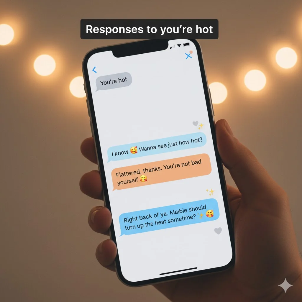 Responses to you’re hot
