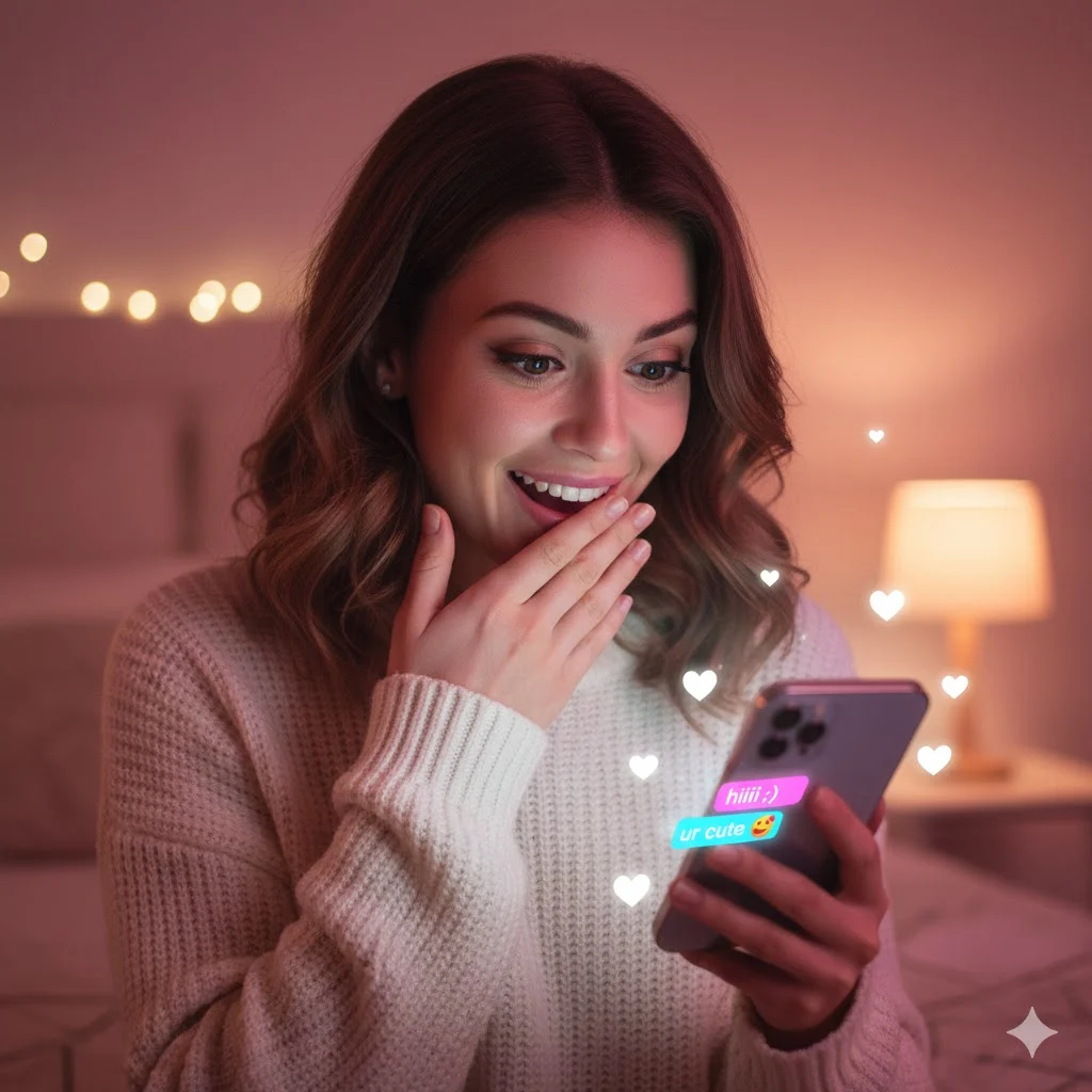 Flirty replies when surprised