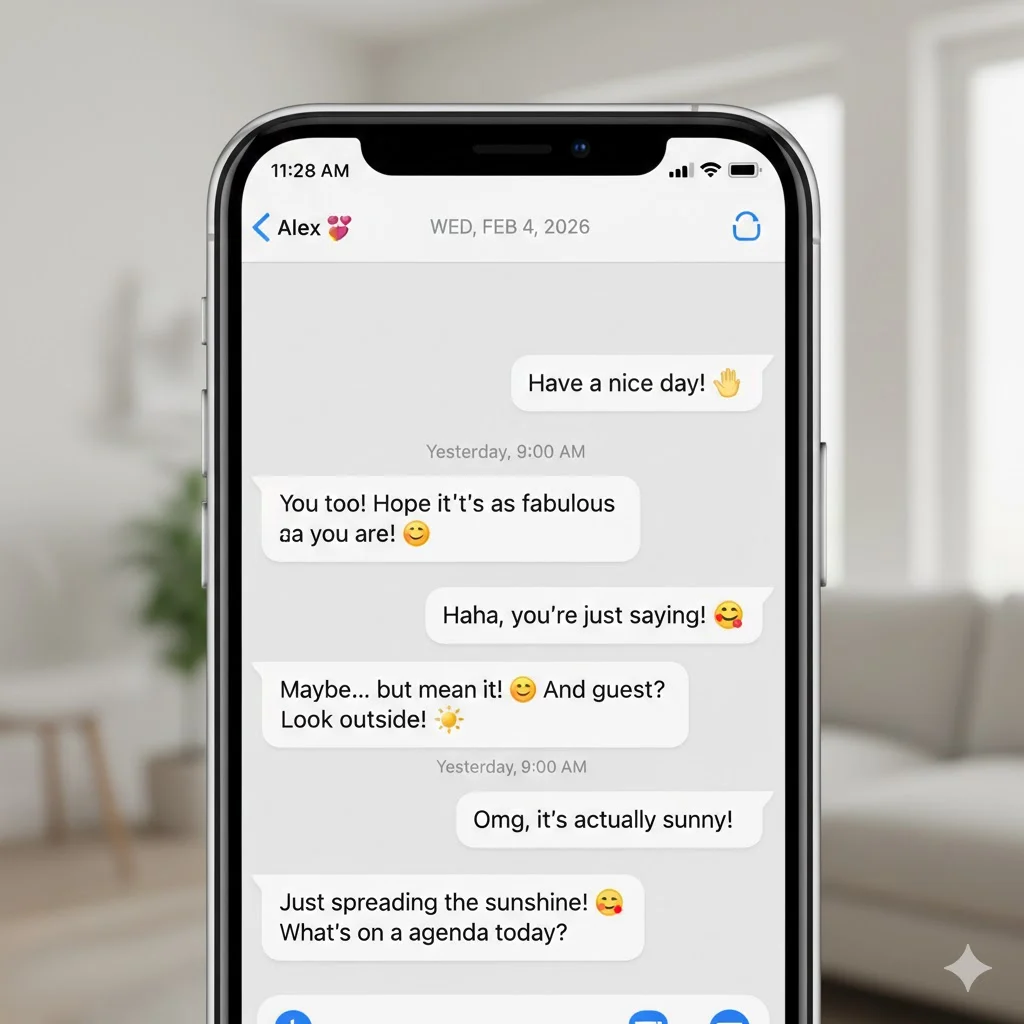 Have a nice day replies