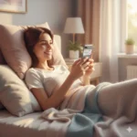 Reply to good morning text from crush