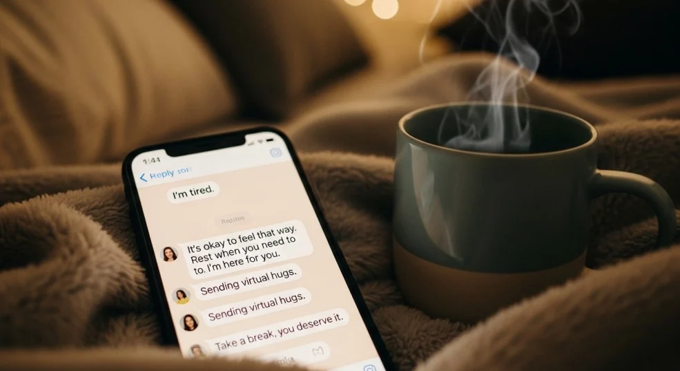 Appropriate replies to I’m tired