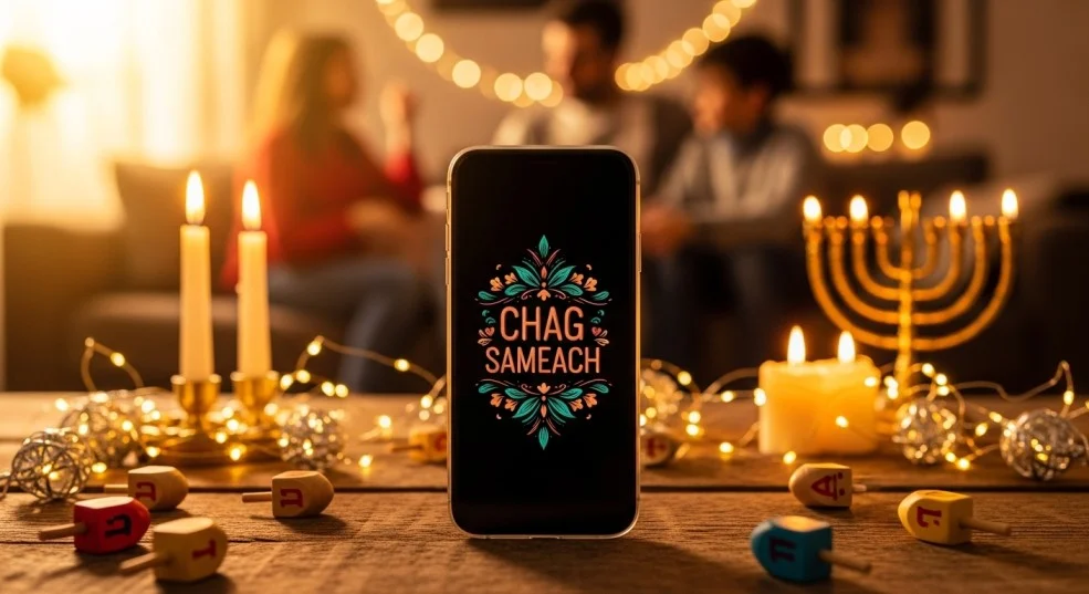 Chag Sameach replies