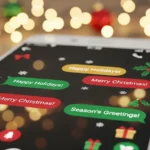 Compliments of the season replies