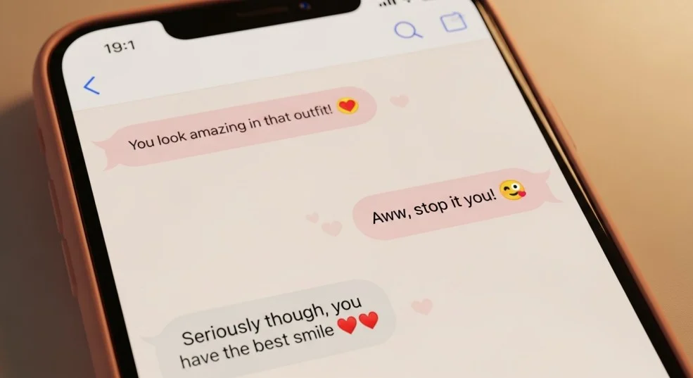 Flirty compliment texts from a girl