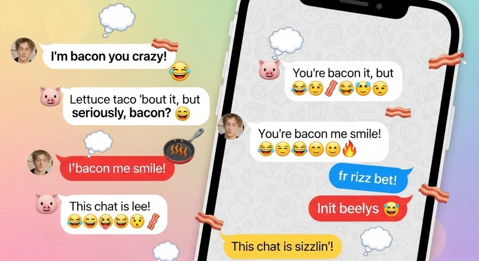 Funny replies to what’s shakin bacon