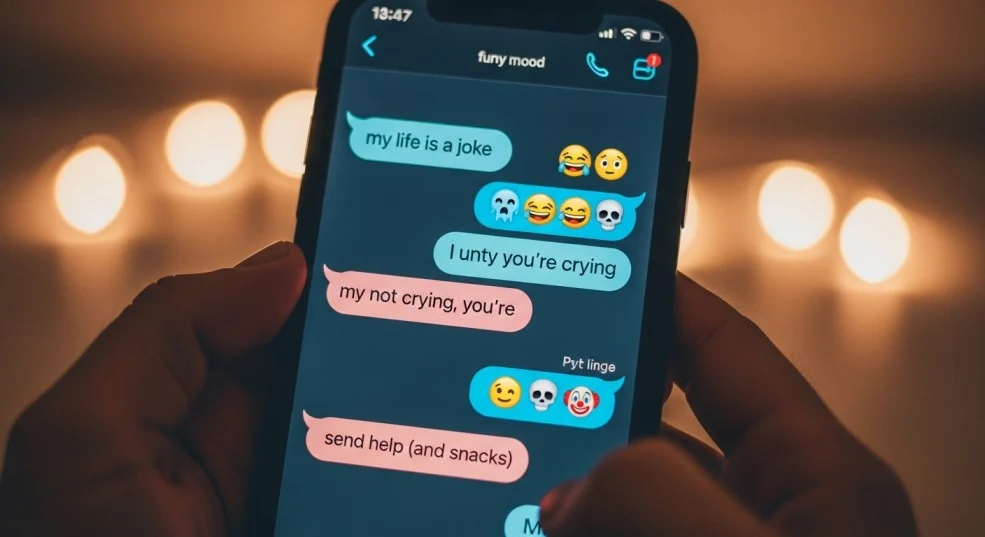 Funny replies to “why are you sad”