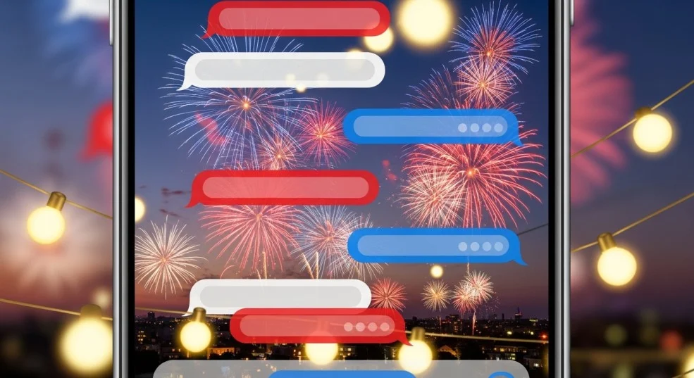 Happy Fourth of July replies