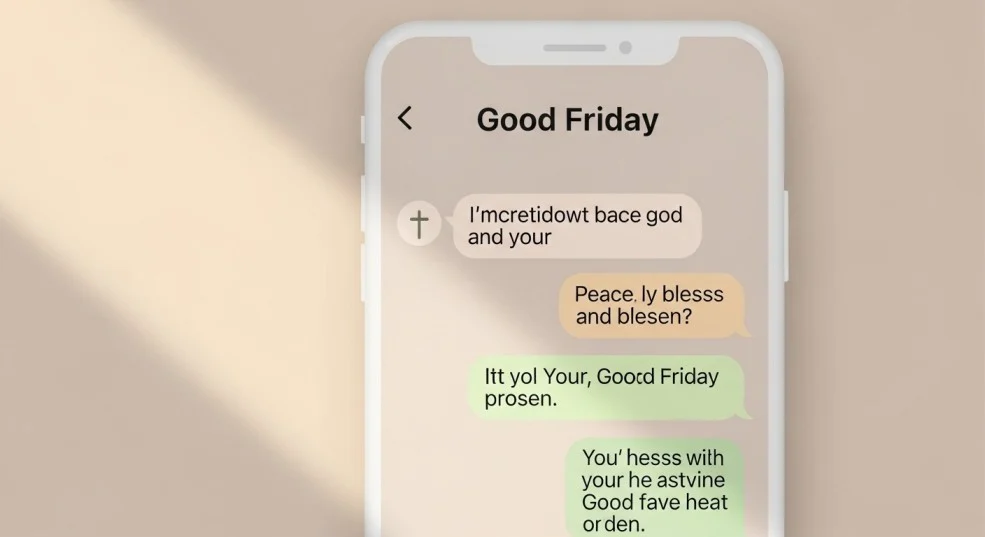 Happy Good Friday replies