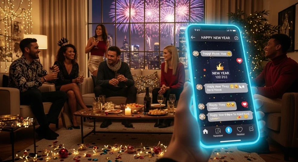 Happy New Year replies