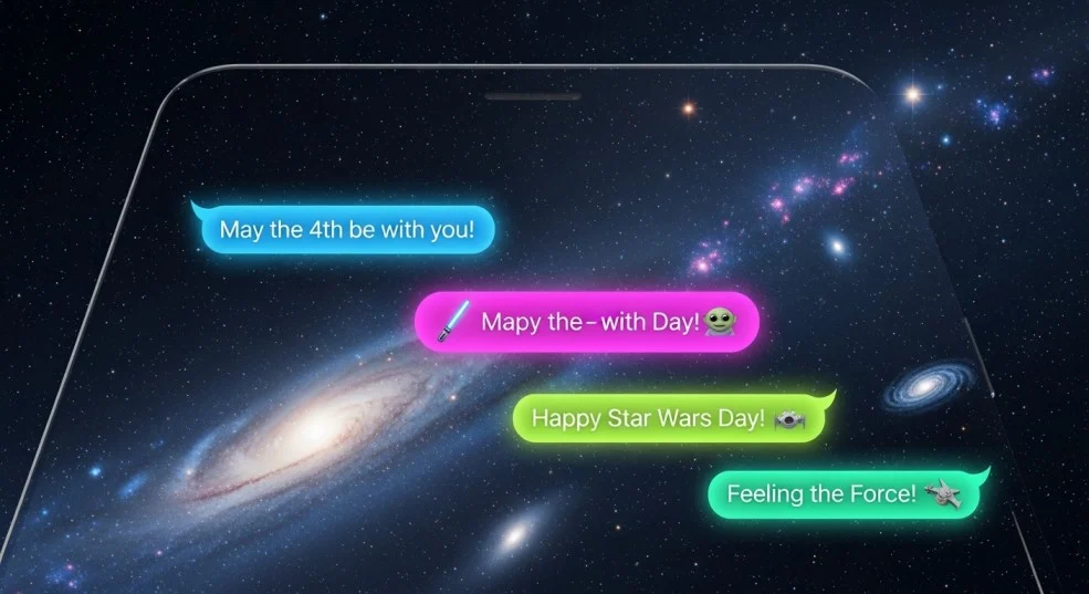 May the 4th be with you replies