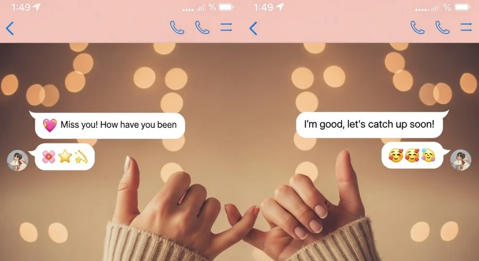 Pinky promise replies