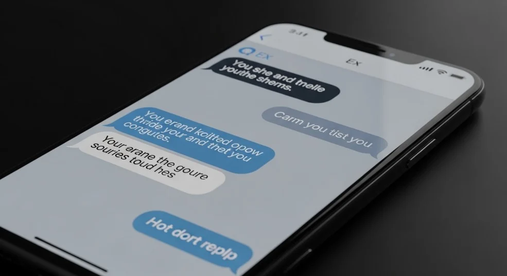 Replies to an ex asking how you are