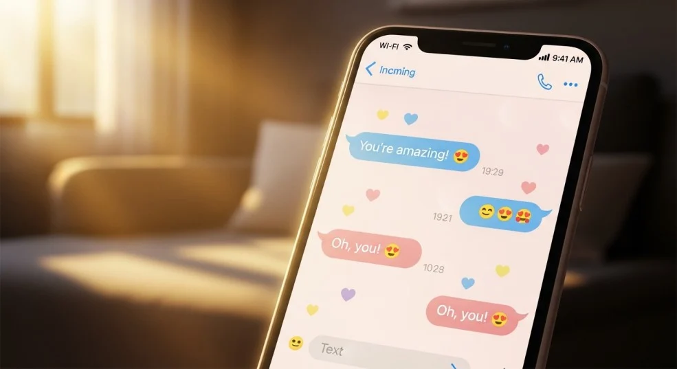 Replies to being called lovely