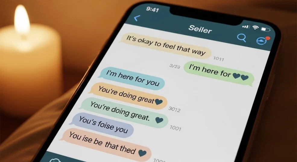 Replies to hanging in there