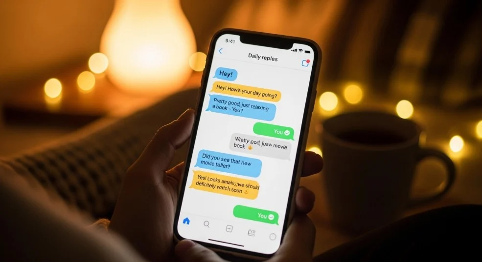 Replies to how was your day