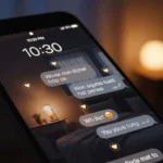 Replies to text me when you get home safely