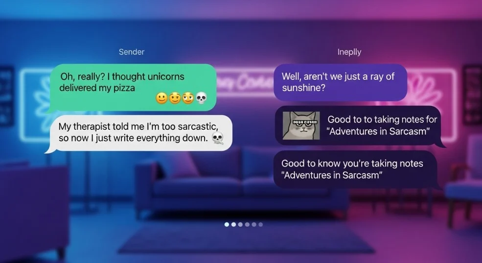 Replies to whatever you say