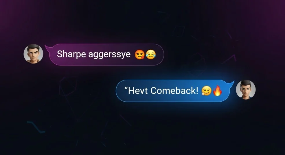 Someone calls you a joke replies