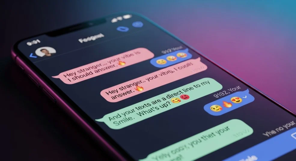 When a guy calls you trouble replies