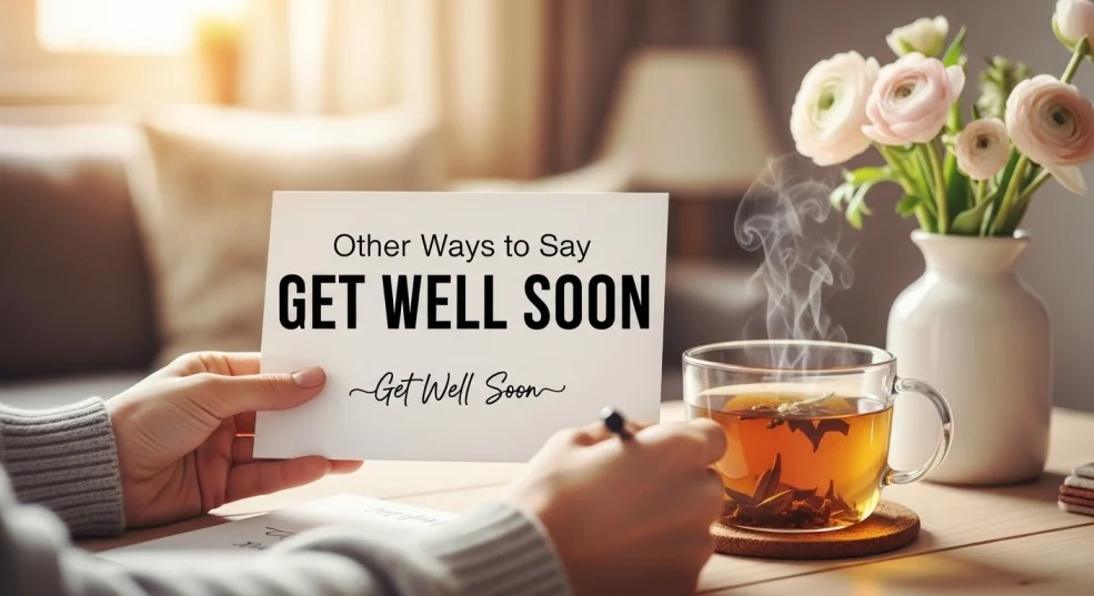 other ways to say get well soon