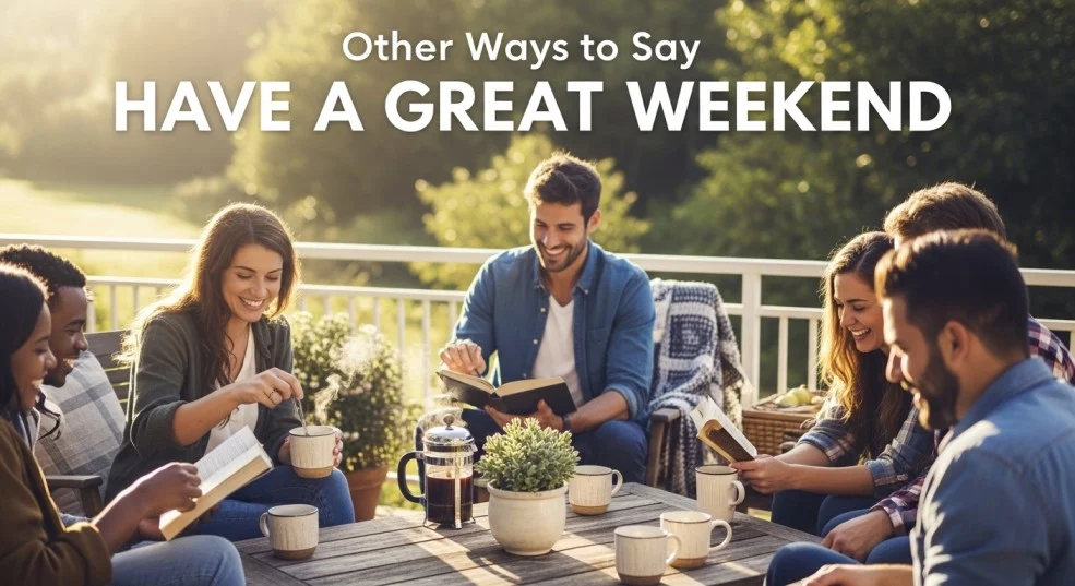 other ways to say have a great weekend