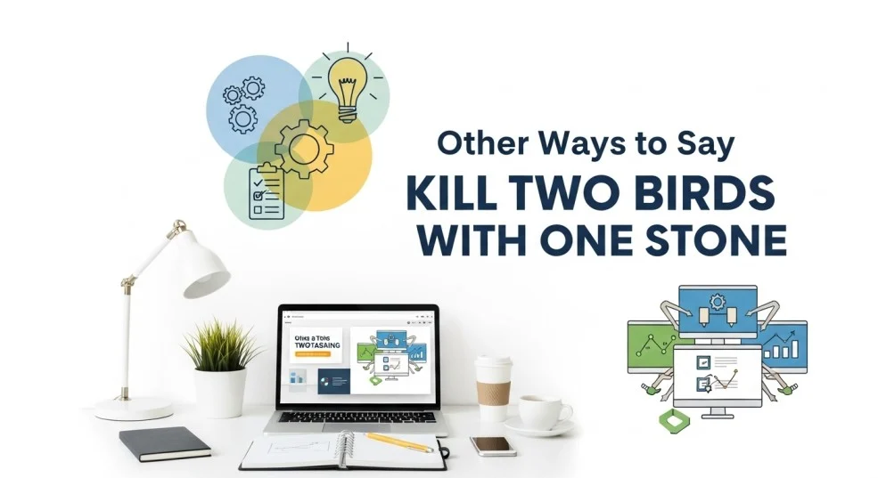 other ways to say kill two birds with one stone