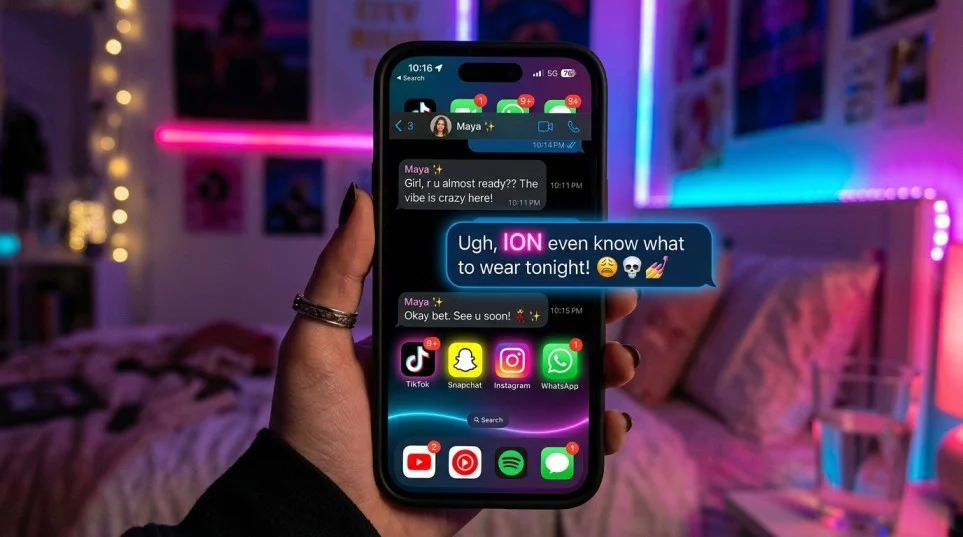 ION meaning in text