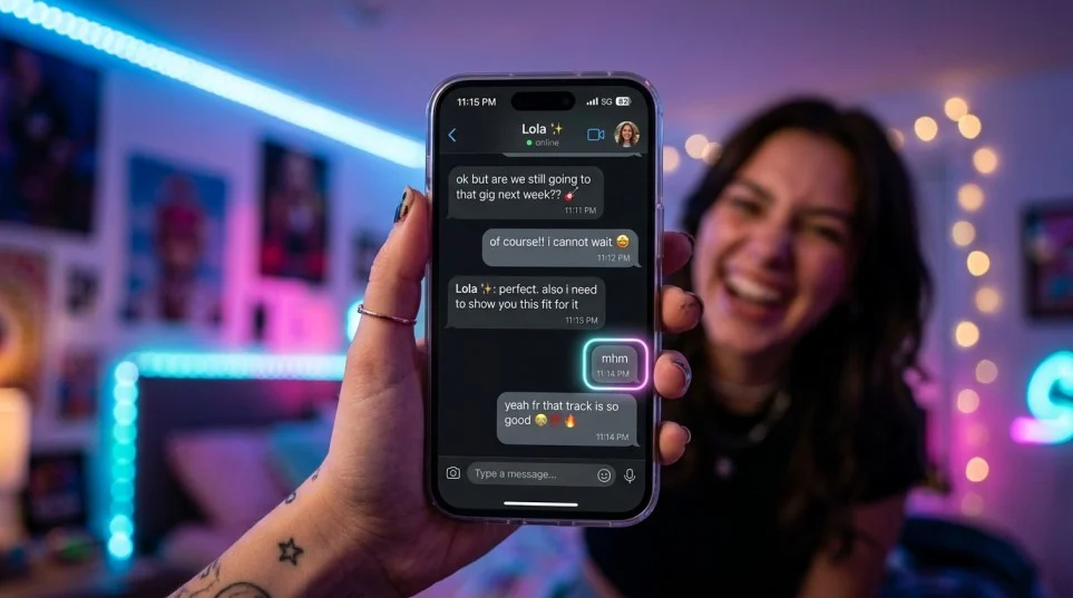 MHM meaning in text