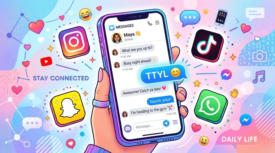 TTYL meaning in text