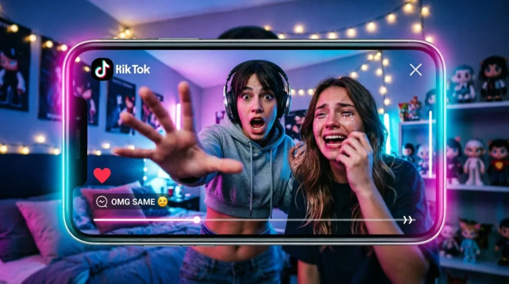 What does POV mean on TikTok