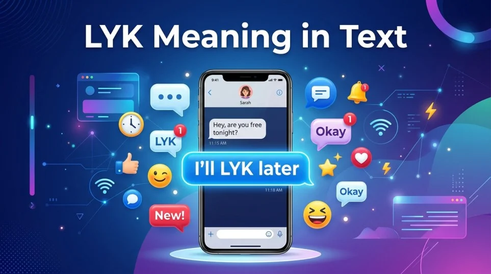 lyk meaning in text