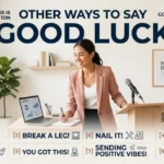 other ways to say good luck