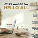 other ways to say hello all