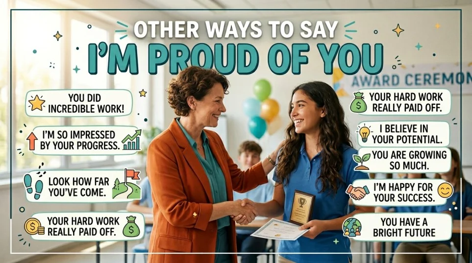 other ways to say i’m proud of you