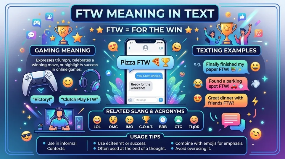 ftw meaning in text