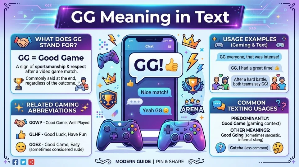 gg meaning in text