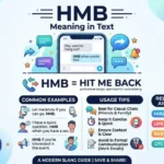 hmb meaning in text