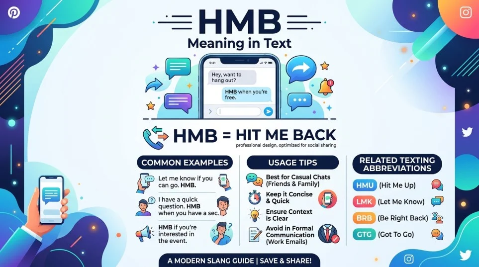 hmb meaning in text