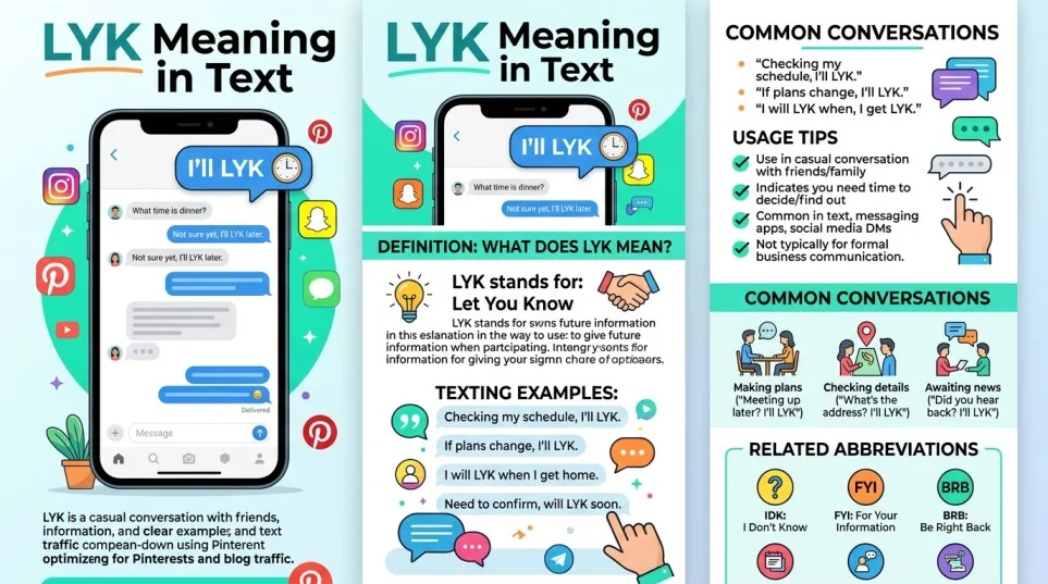 lyk meaning in text