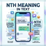 nth meaning in text