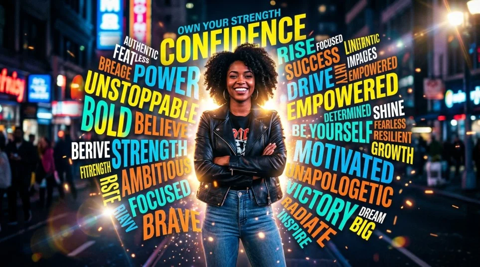 other ways to say confident