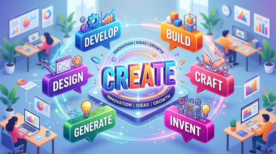 other ways to say create