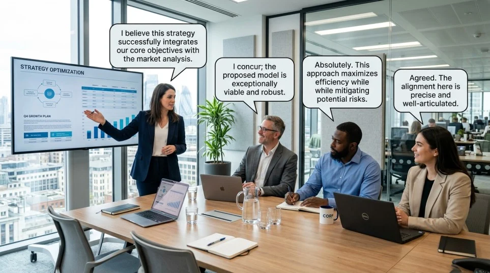other ways to say i agree with you'' formally