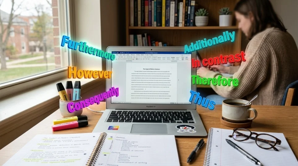 other ways to say in addition in an essay