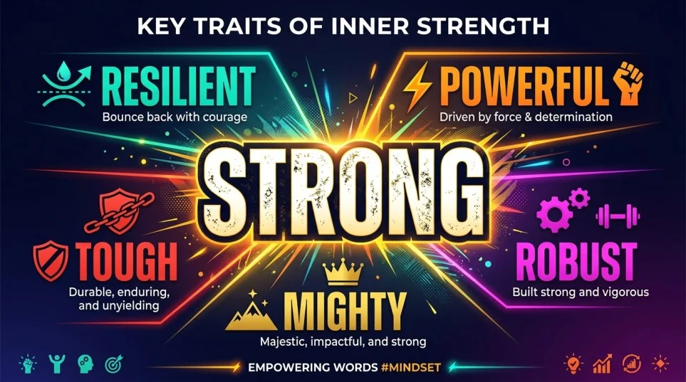 other ways to say strong