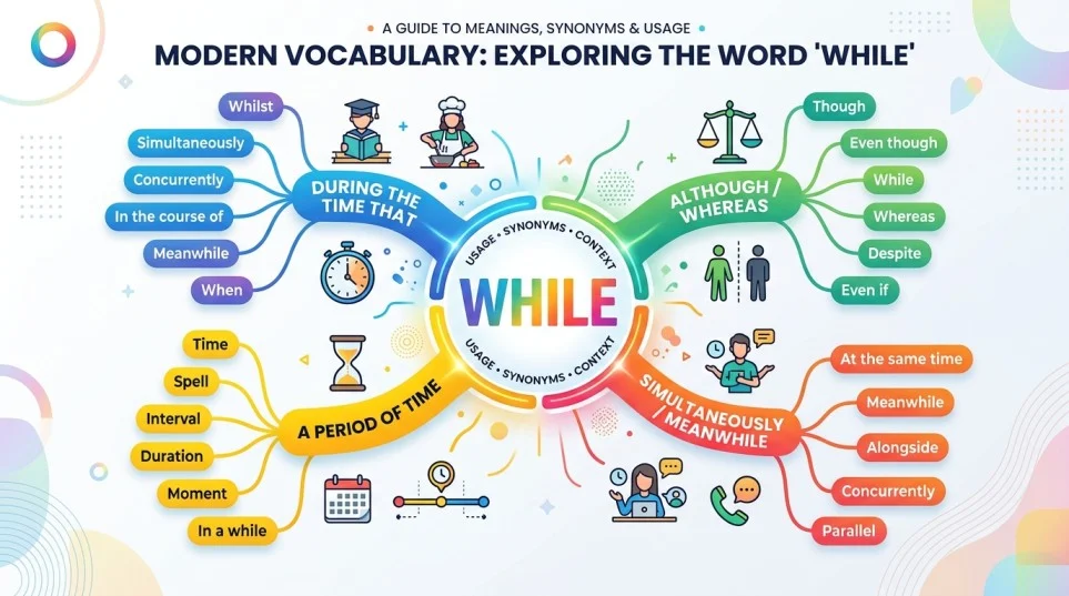 other ways to say while